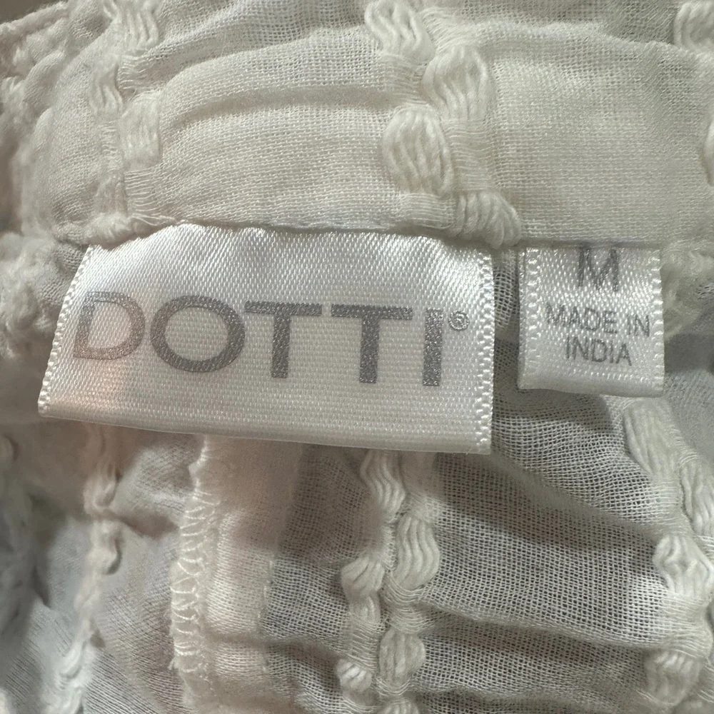 Preloved, Dotti eyelet blouse or dress, size Medium, fits like a small - Picture 2 of 5
